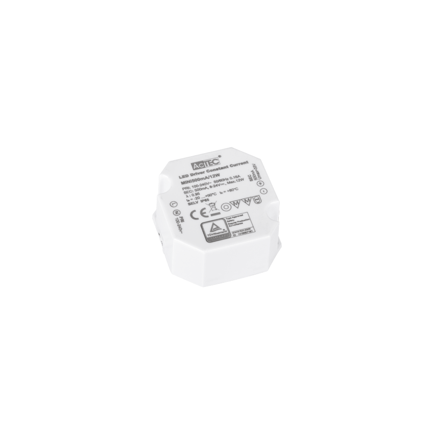 DRIVER 100-240V  700mA  4W-12W ON-OFF  IP65