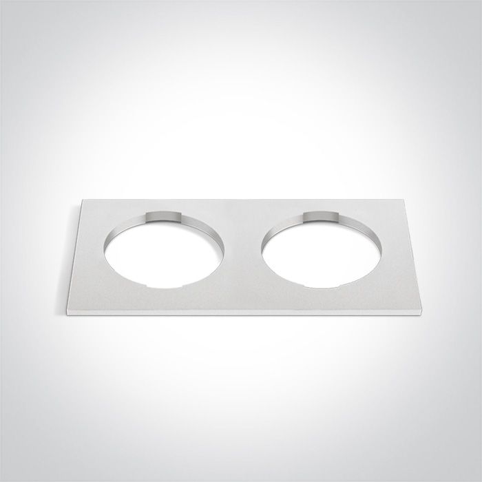 Base doble cuadrada 050182RB completar luminaria 10105H