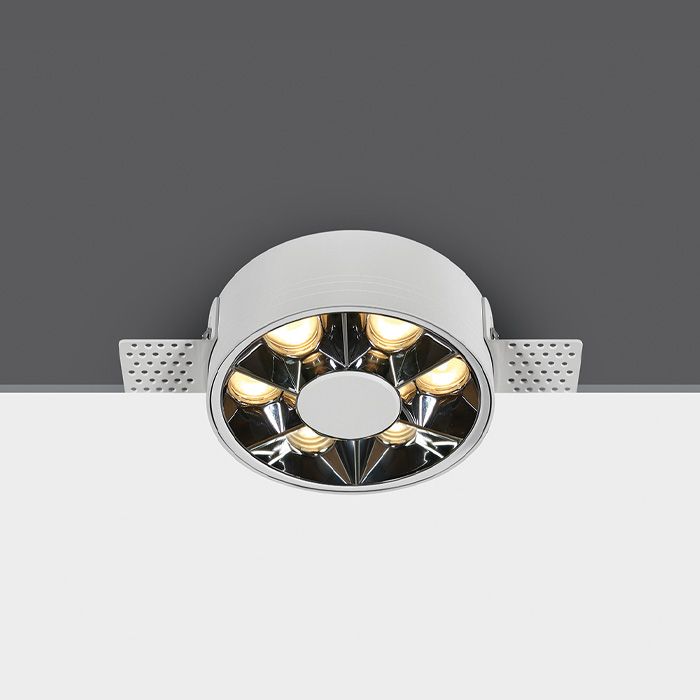 10106XTR/W/W Blanco TRIMLESS LED 6W WW IP20 38deg 230V DARK LIGHT