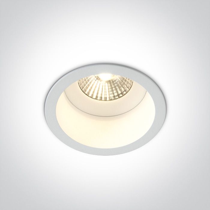 10107WD/W/C Blanco COB LED 7W CW DARK LIGHT 36deg IP54 700mA