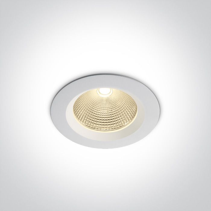 10110CA/W/W Blanco LED 10W WW IP20 60deg 230V
