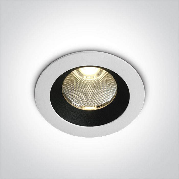 10110P/W/W Blanco COB LED 12W WW IP65 38deg 700mA DARK LIGHT