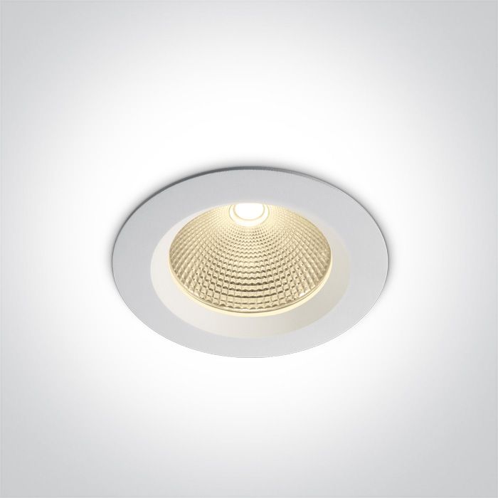 10115CA/W/W Blanco LED 15W WW IP20 60deg 230V