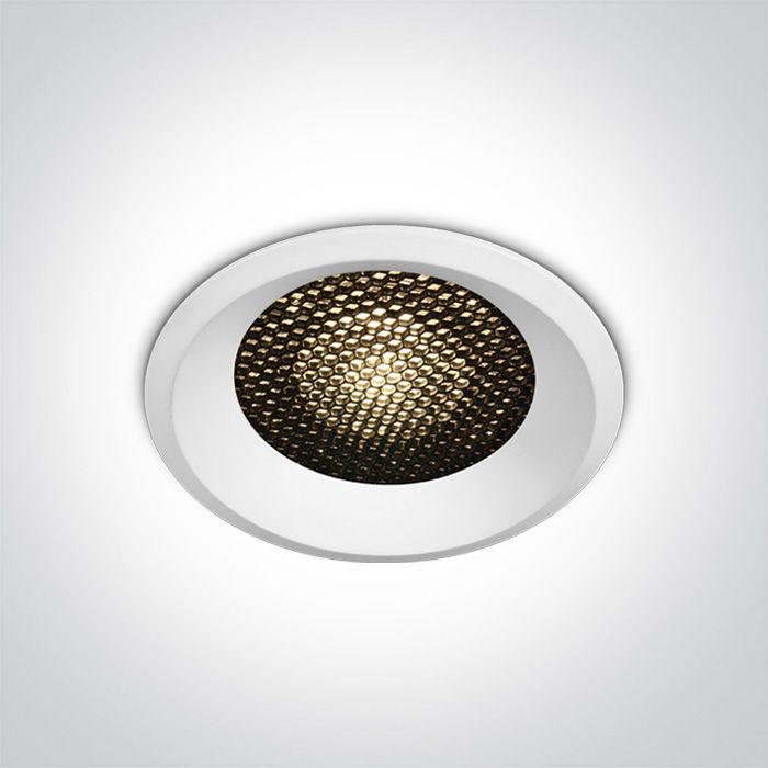 10118DH/W/W Blanco LED 18W WW IP20 36deg 500mA DARK LIGHT HONEYCOMB