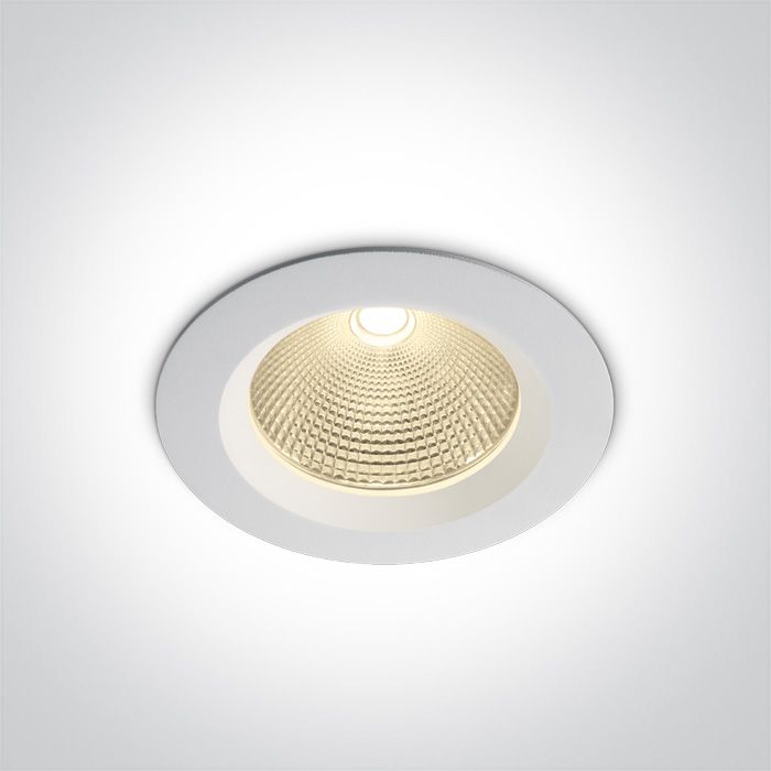 10120CA/W/W Blanco LED 20W WW IP20 60deg 230V
