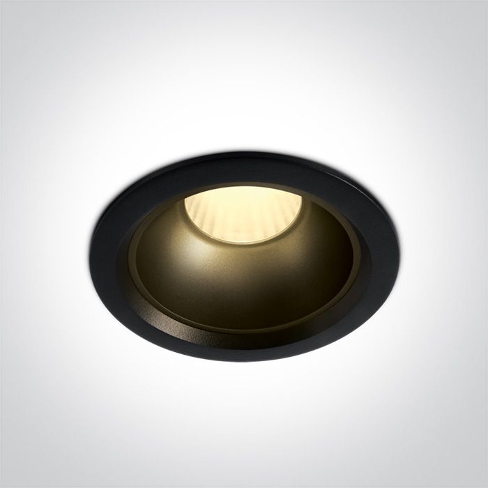 10120Z/B/W Negro LED 20W WW IP20 45deg 230V DARK LIGHT