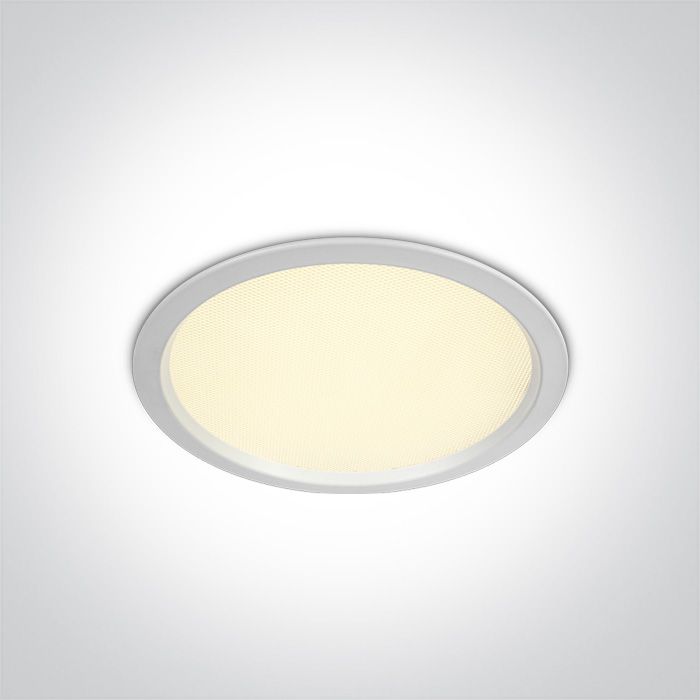 WHITE SMD UGR19 24W CCTV IP44 230V