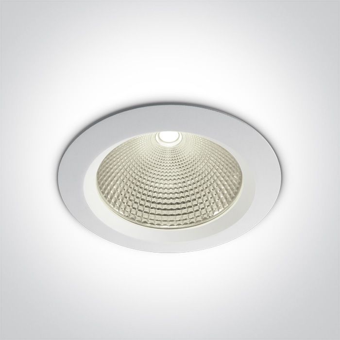 10160CA/W/C Blanco LED 60W CW IP20 60deg 230V