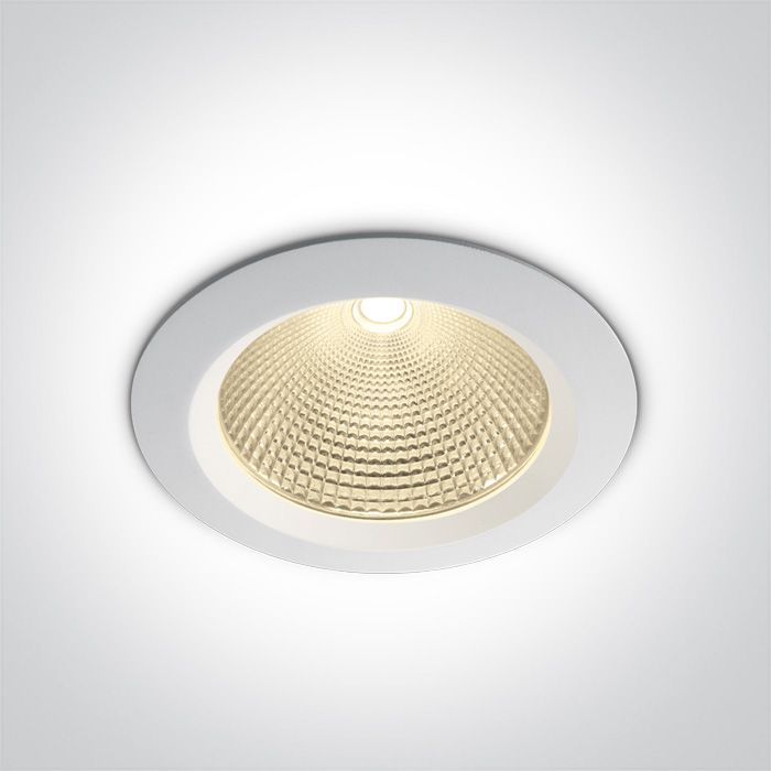 10160CA/W/W Blanco LED 60W WW IP20 60deg 230V