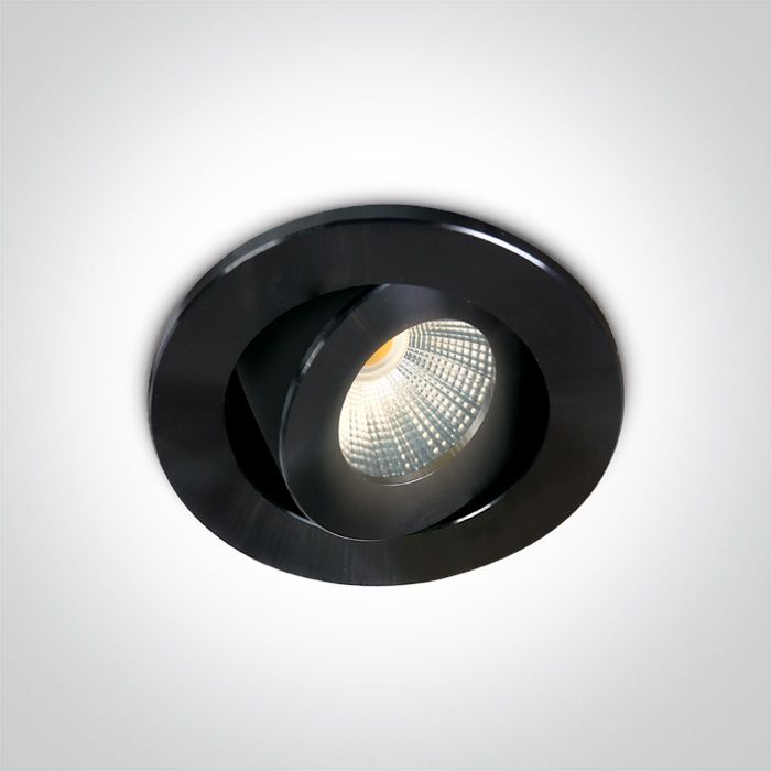 11103B/B/W Negro COB LED 1w/2w WW 40deg 350mA/700mA