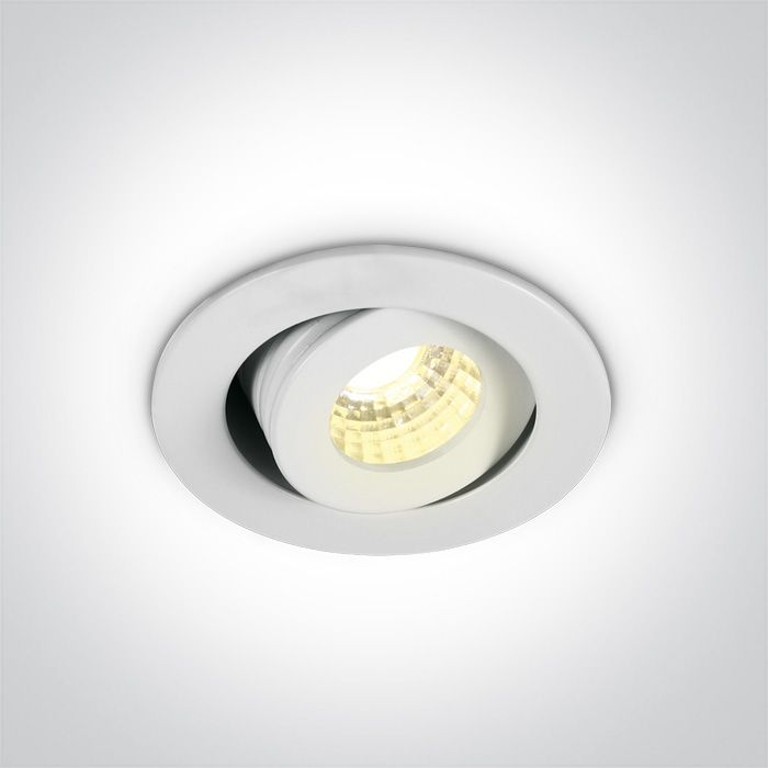 11103B/W/W Blanco COB LED 1w/2w WW 40deg 350mA/700mA IP20