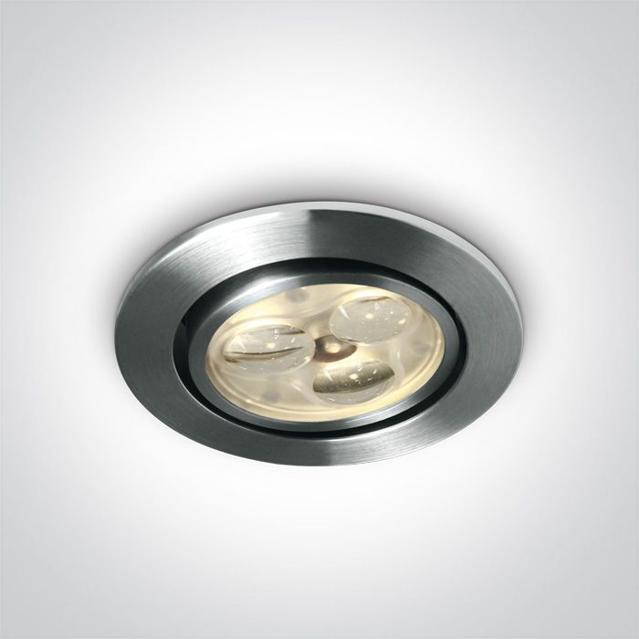11103N/AL/D/35 Aluminio LED DL 3w 35d 350mA
