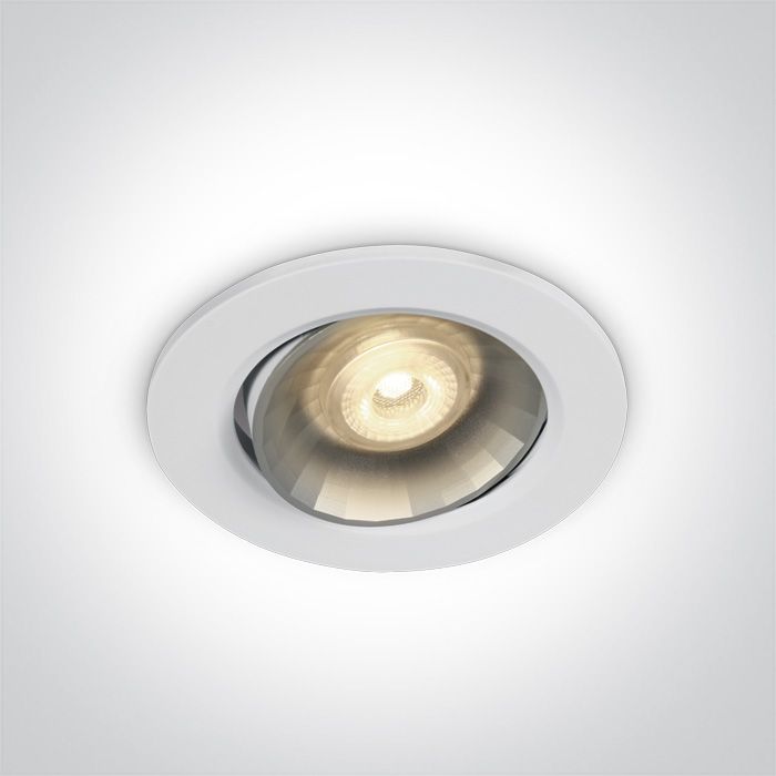 11106K/W LED 6W WW 38deg 100-240V