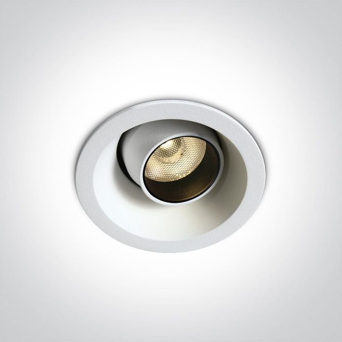 11106M/W/W Blanco COB LED 6W WW 350mA 24deg IP20 ADJUSTABLE
