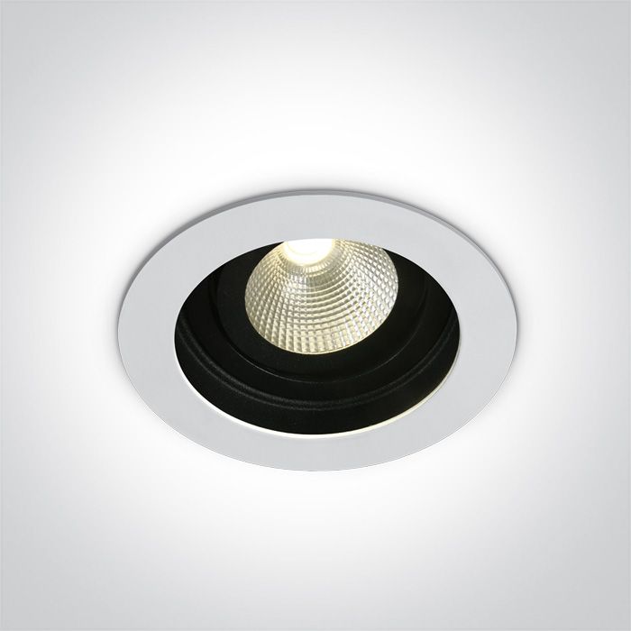 11112E/W/W Blanco LED 12W WW IP44 700mA 40deg ADJUSTABLE SEMI DARK LIGHT
