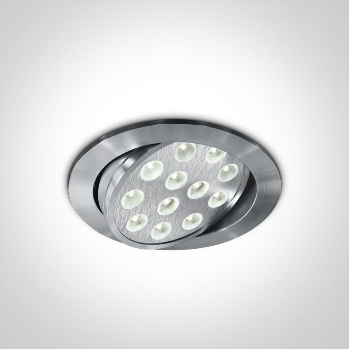 11112L/D/35 Aluminio LED DL 12w 35d 350mA