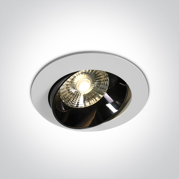 11120E/W/W Blanco LED 20W WW IP20 30deg 230V DARK LIGHT
