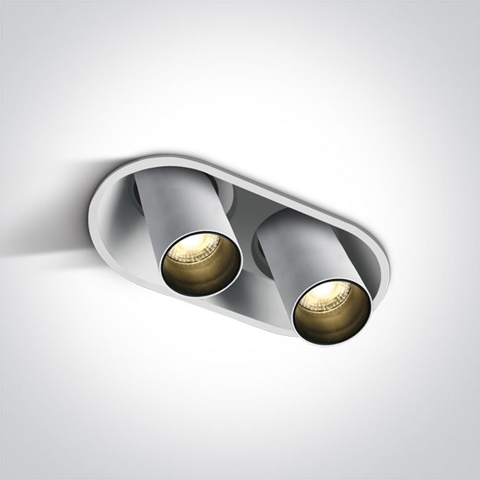 11207C/W/W Blanco COB 2x7W WW 700mA 36deg ADJUSTABLE DARK LIGHT