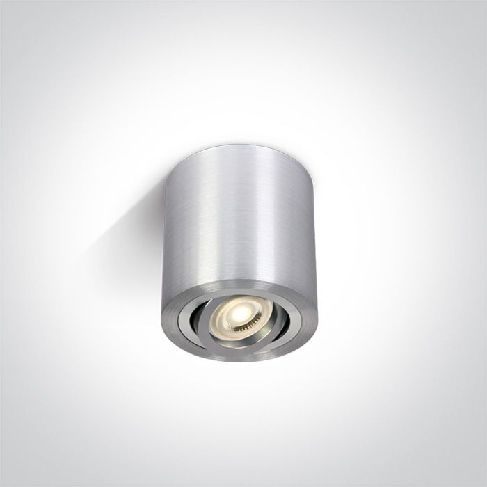 12105AB/AL Aluminio GU10 10w