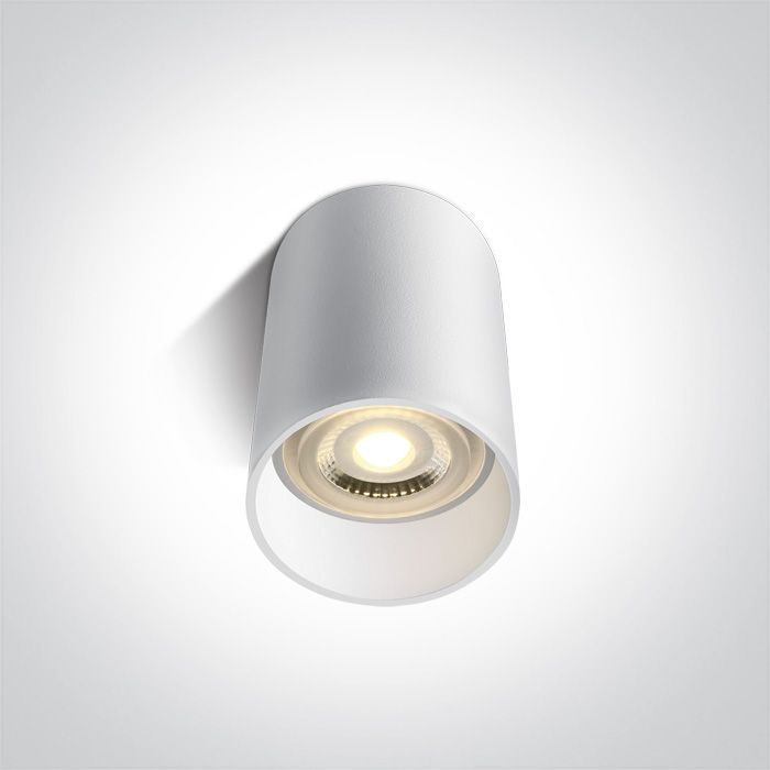 12105E/W Blanco CYLINDER GU10 10W