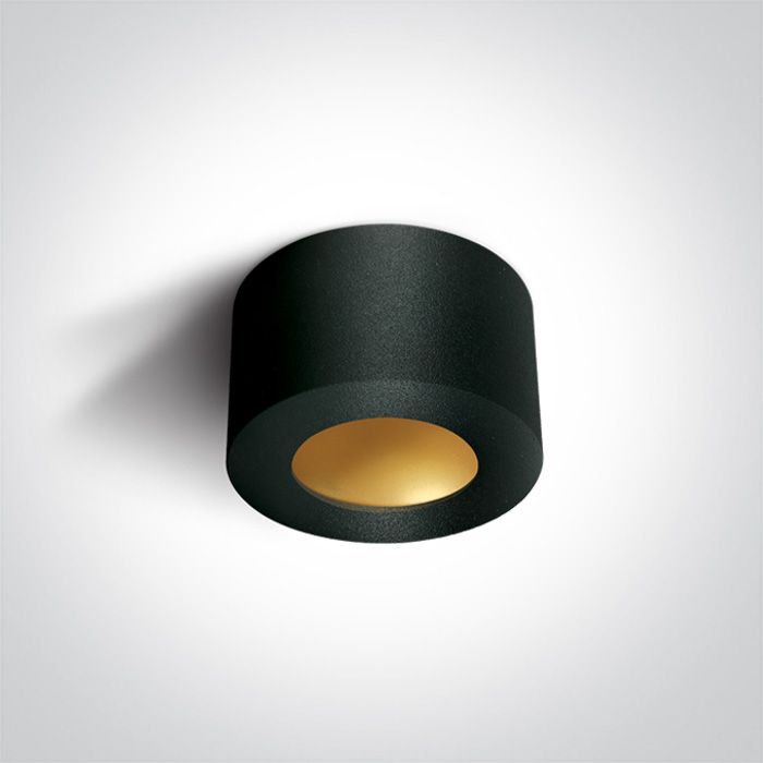 12108FD/B/BS Negro CYLINDER LED 8W WW 230V DARK LIGHT