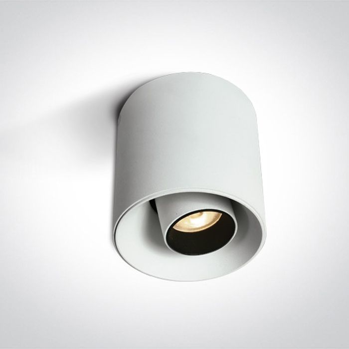 12108T/W/W Blanco 8W WW IP20 36deg ADJUSTABLE 230V DARK LIGHT