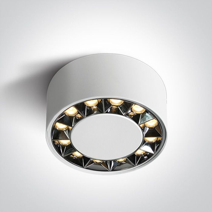12120X/W/W Blanco LED 20W WW IP20 38deg 230V DARK LIGHT