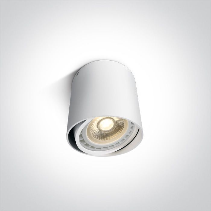 12142/W Blanco CYLINDER GU10 R111 15W