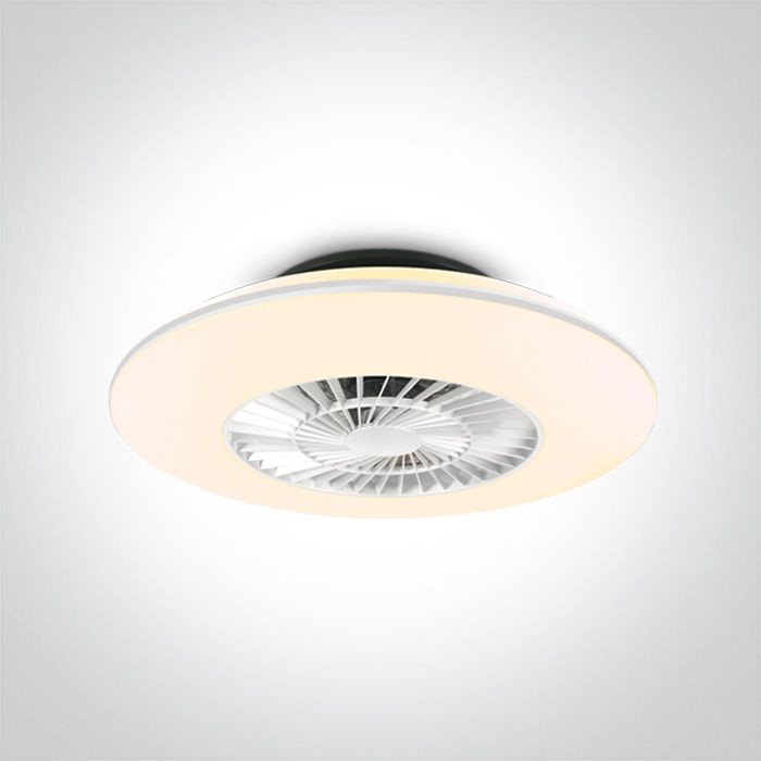 24002/W Blanco CEILING LIGHT LED 30w FAN 35W IP20 230v