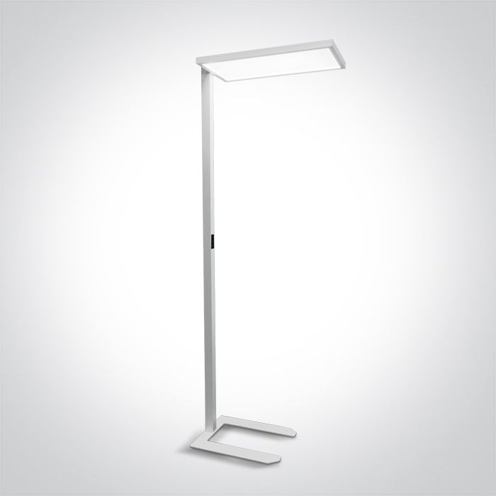 36002/W/C Blanco 60w FLOOR STAND UGR17 DIMMABLE 230v