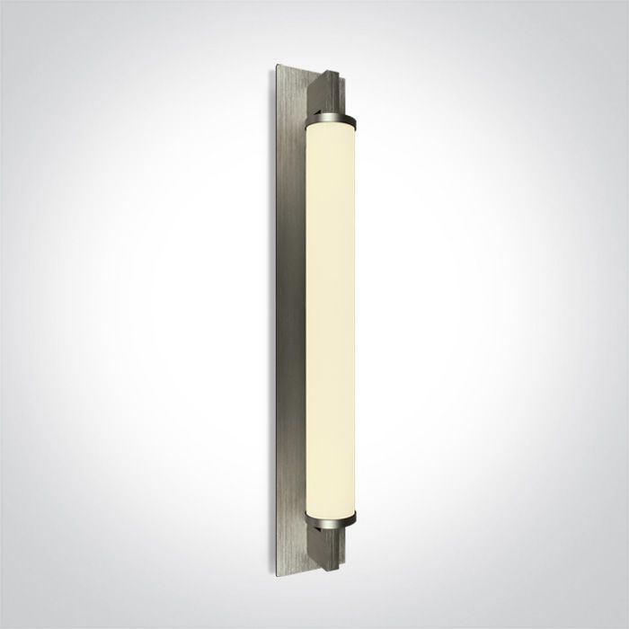 38118K/MC/C BRUSHED Cromo LED CW 18W IP44 230V