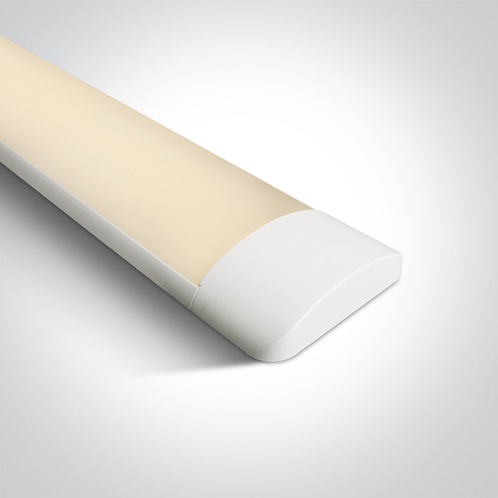 38248L/W/W Blanco LED 48W WW 1200x120mm IP20 230V