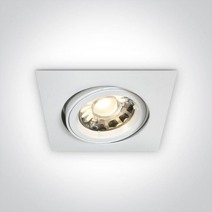 51105CGU/W Blanco GU10 50w