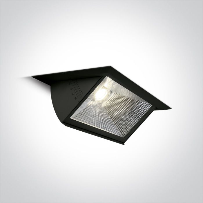 51140/B/C Negro COB LED 40W CW 70deg 230V