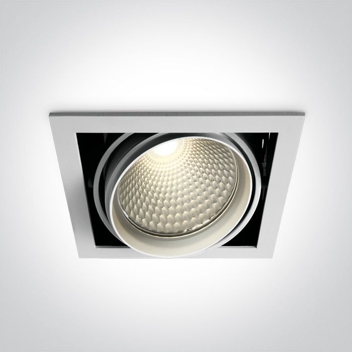 51140B/W/W Blanco COB LED 40w WW 36d IP20 230v