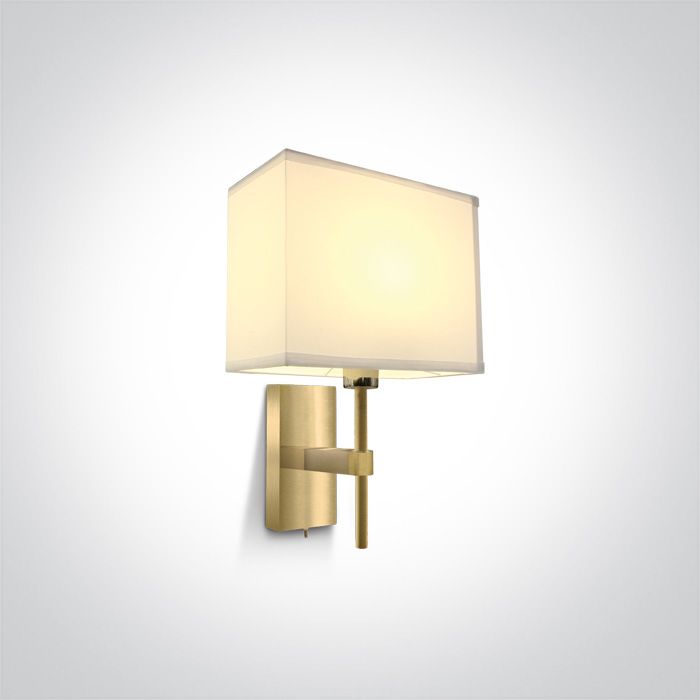 61078/C Cromo WALL LIGHT 12W E27