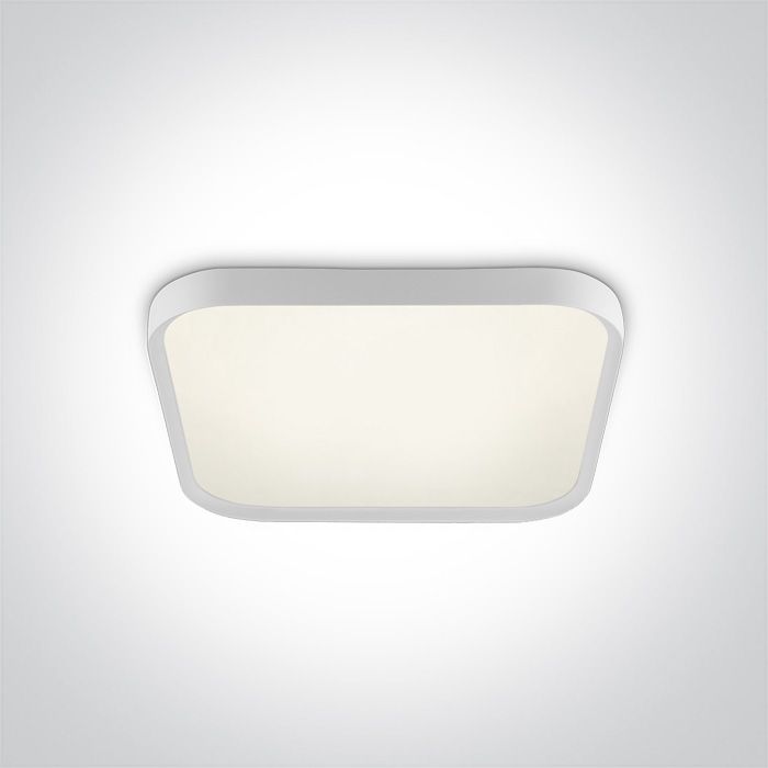 62152A/W/C Blanco SUPER SLIM SQUARE LED PLAFO 40W CW IP20 230V