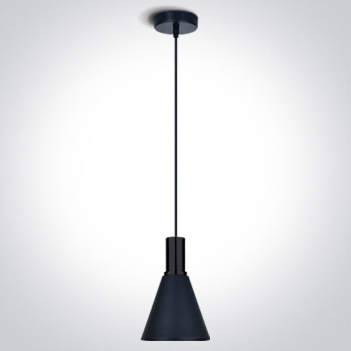 63122/B Negro WITH Negro SHADE 10W E27