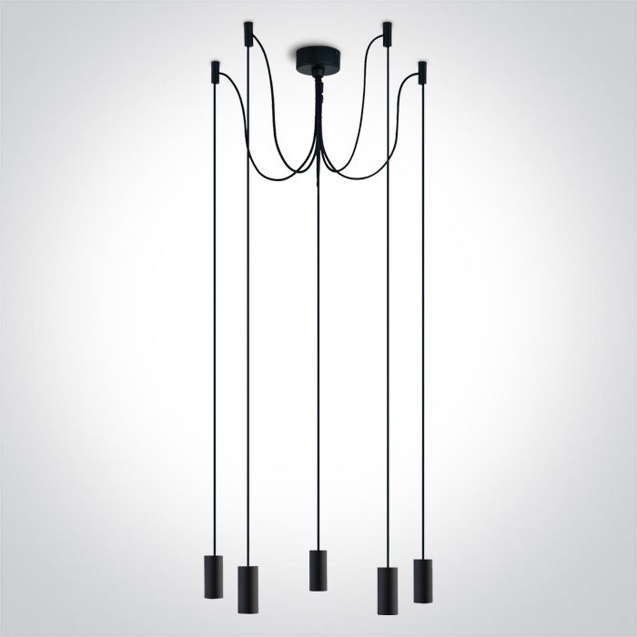 Lampara colgante techo 5x20W E27