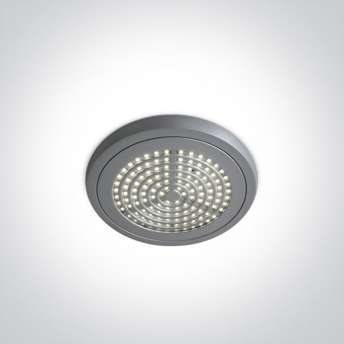 Downlight LED Slim 7W Luz Neutra ONE Light en color gris | Ref. 64002/G/C