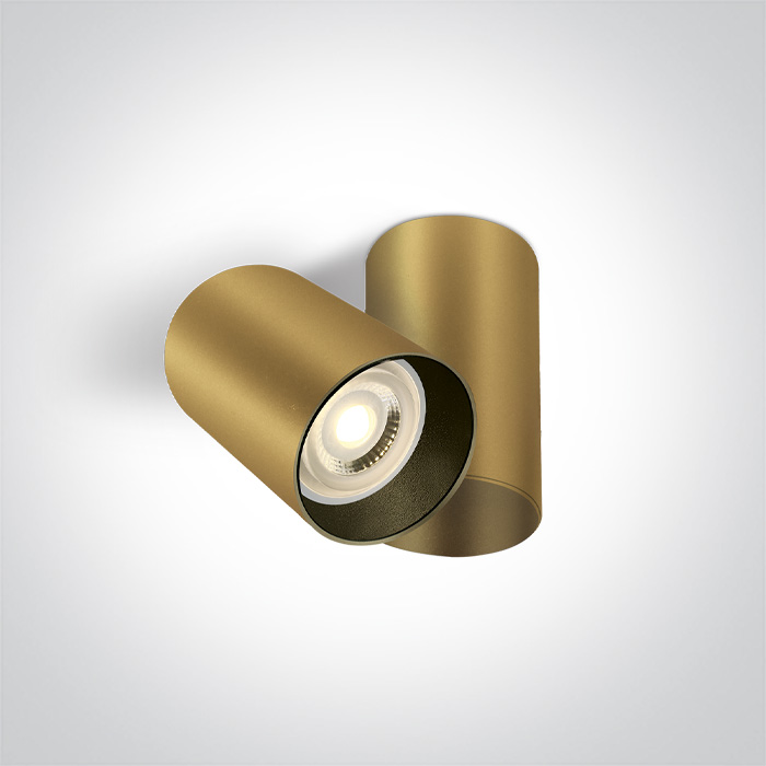 65105E/CH CHAMPAGNE GU10 10w DARK LIGHT