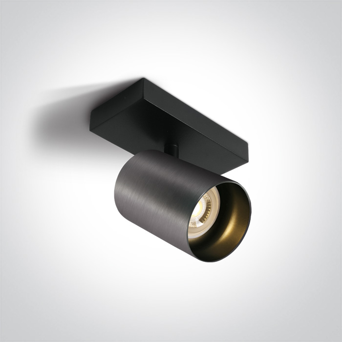 Aplique de Pared y Techo 10W ONE Light Gris metalizado