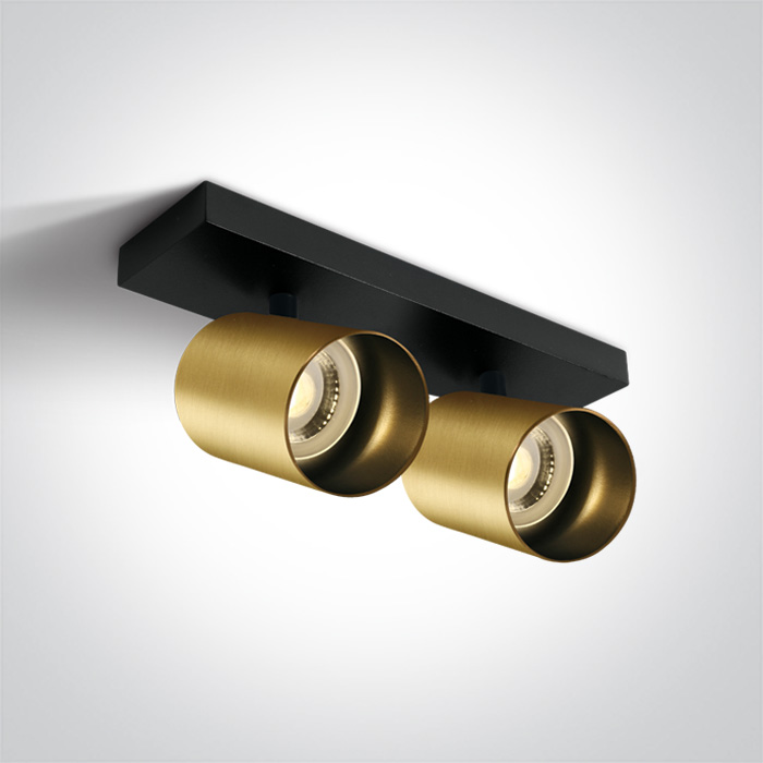 Proyector Decorativo Ajustable ONE Light Latón cepillado