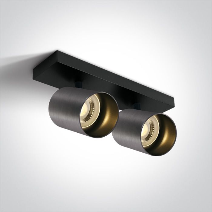 Proyector Decorativo Ajustable ONE Light gris metalizado