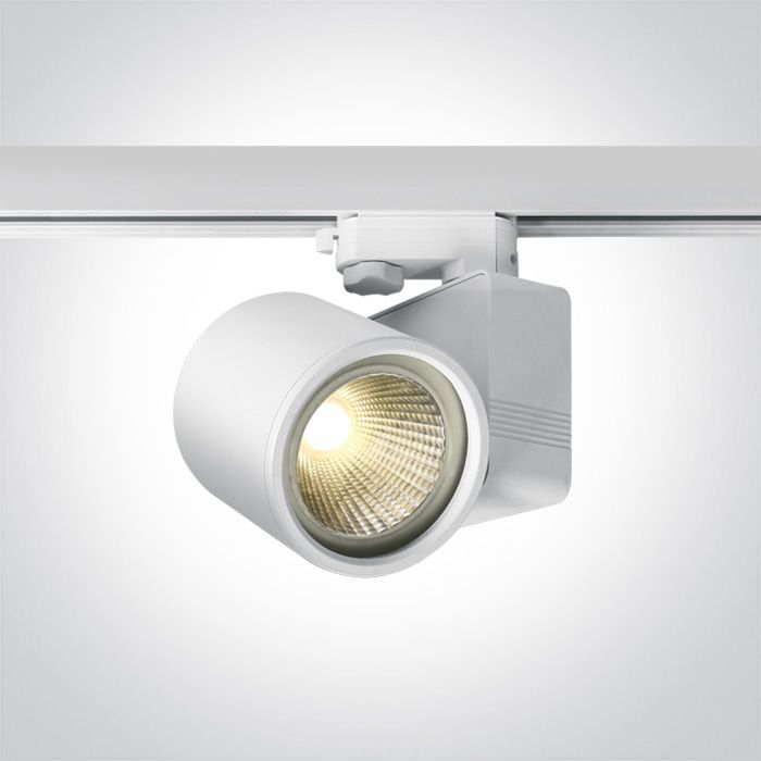 65226T/W/W Blanco 26W LED WW 30deg TRACK SPOT 100-240V