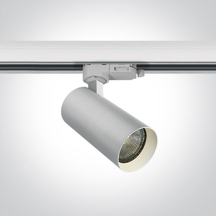 Proyector de Carril Ajustable 10W GU10 ONE Light en blanco Ref. 65522T/W
