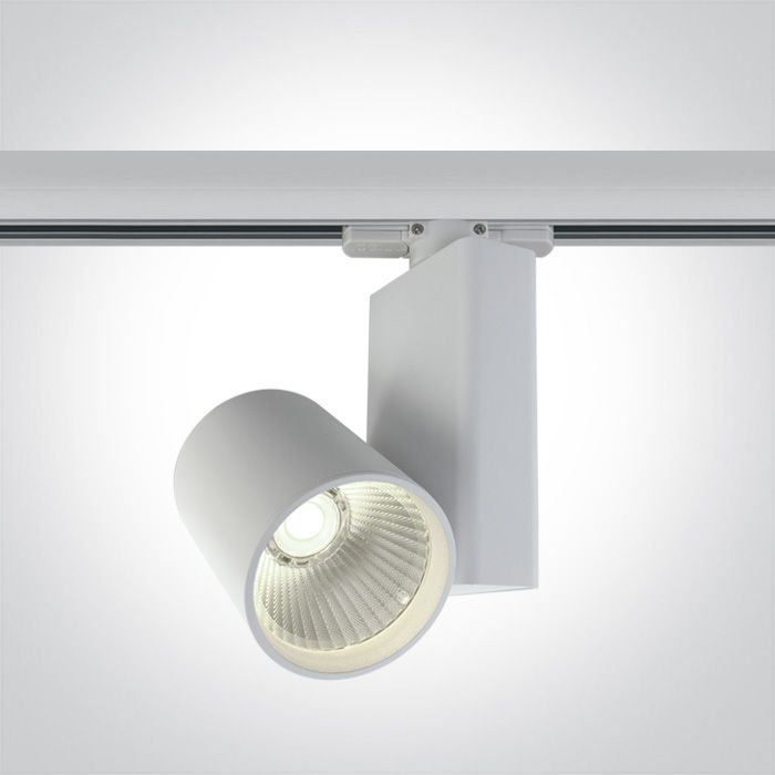 65611NT/W/C Blanco COB LED 15W CW TRACK SPOT 230V