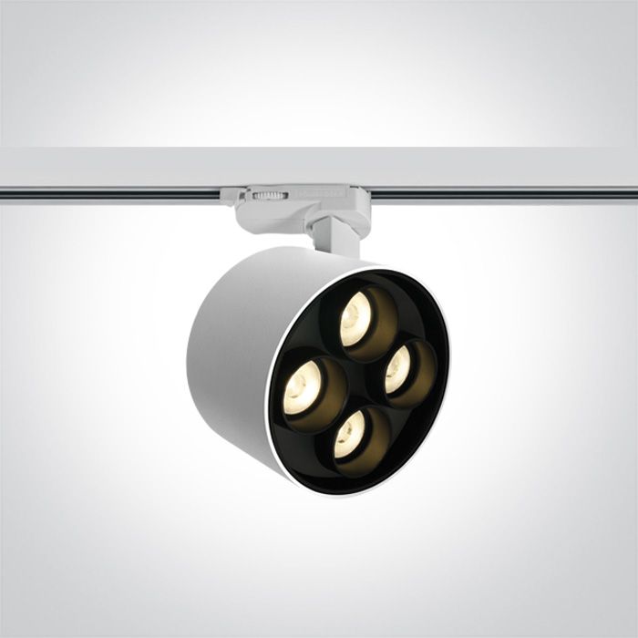 65656CT/W/W Blanco LED 24W TRACK SPOT WW IP20 230V DARK LIGHT