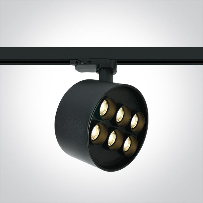 65656DT/B/W Negro LED 36W TRACK SPOT WW IP20 230V DARK LIGHT