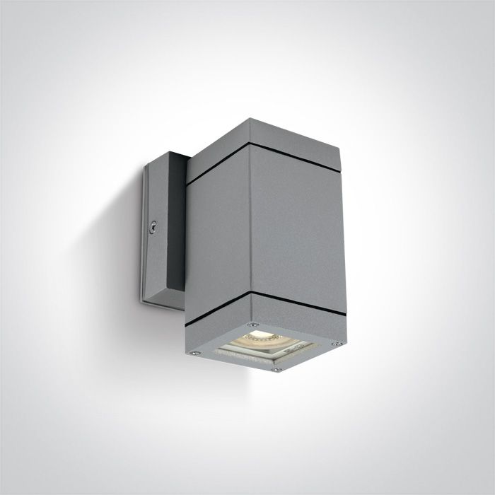 67130F/G GREY WALL GU10 10w IP54